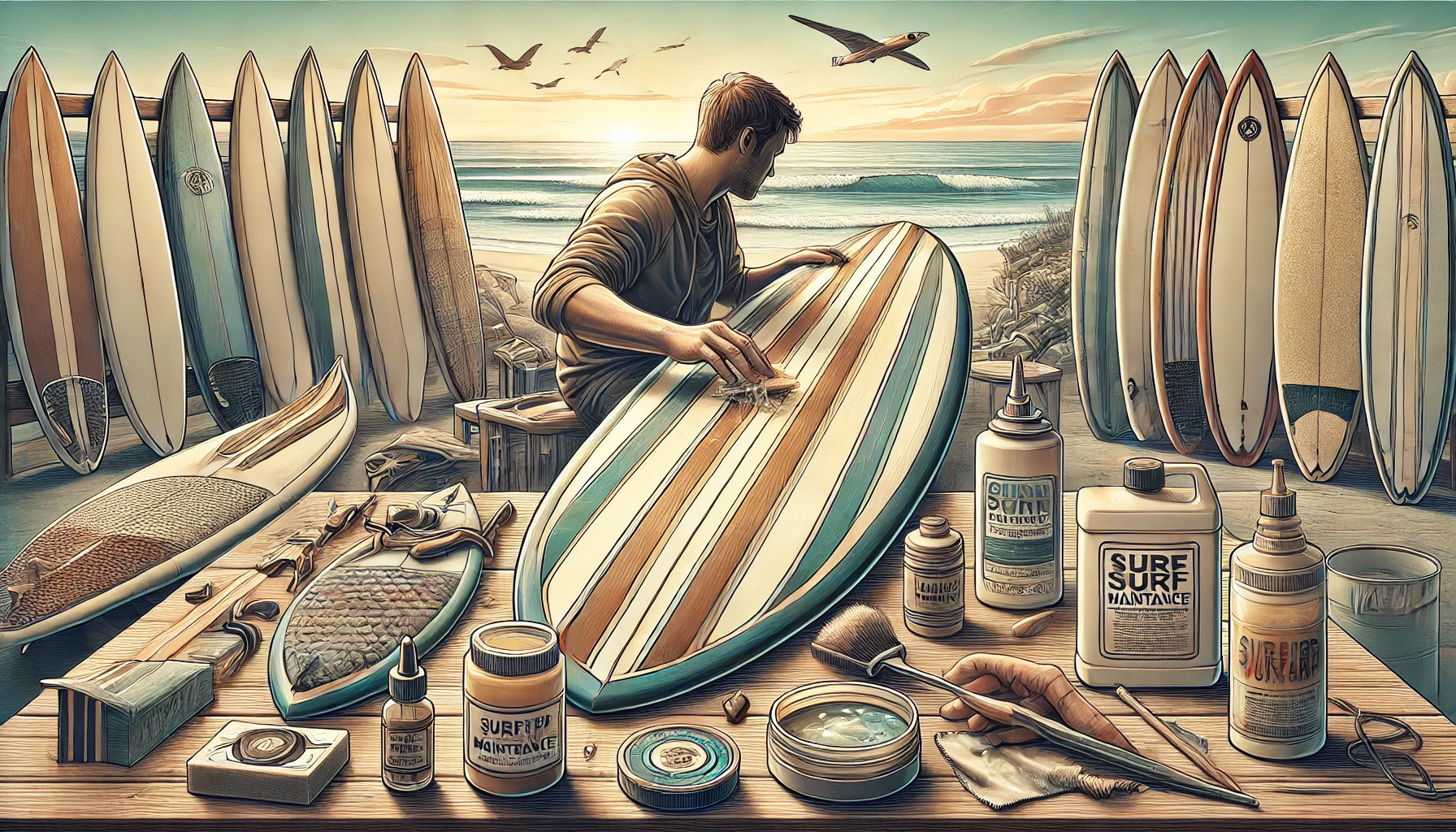 Surfboard Maintenance