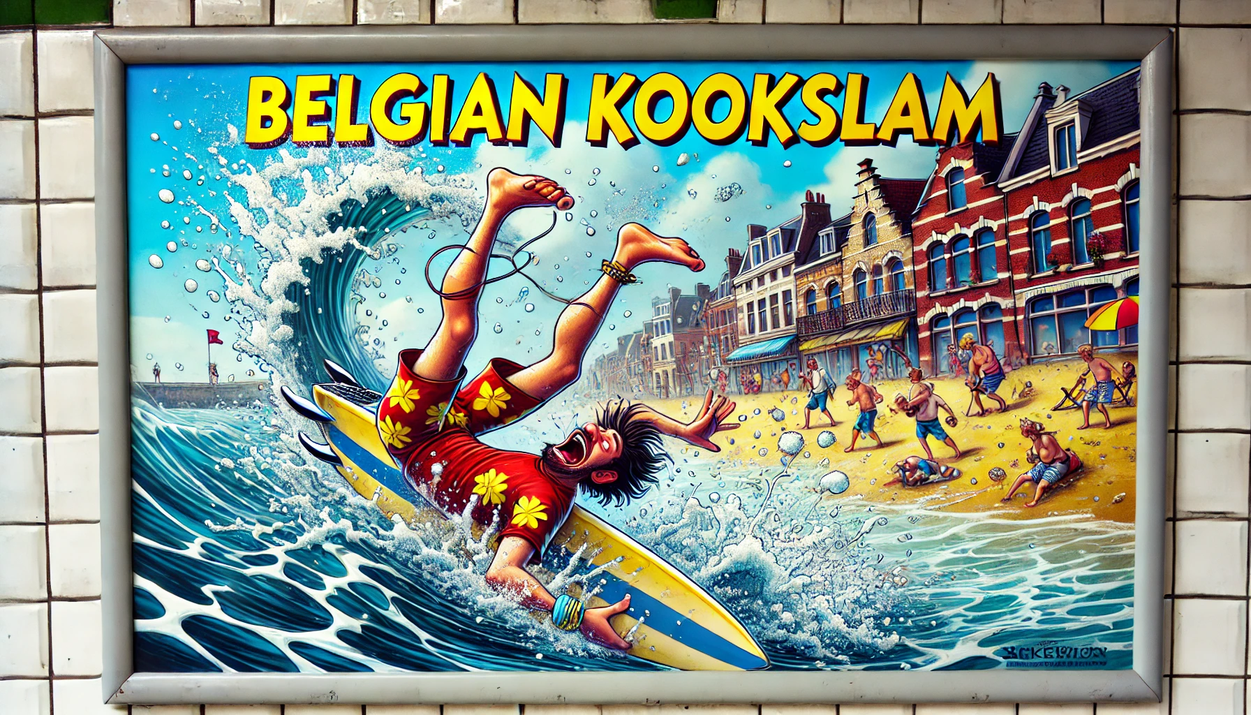 Belgian Kookslams: The Quirky World of Wipeouts and Fun in Surfing